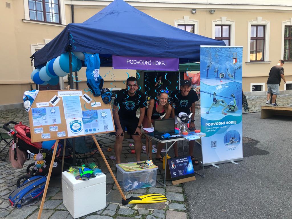 Město lidem, lidé městu 2023 a UWH s klubem Serrasalmus